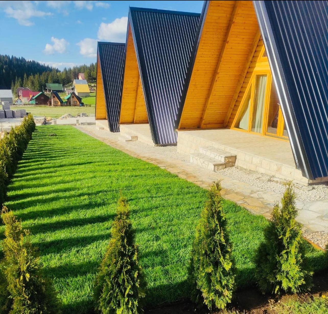 A Frame Houses Ans Zabljak Exterior foto