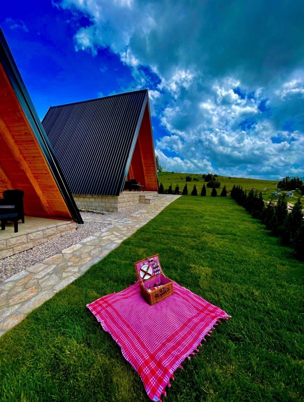 A Frame Houses Ans Zabljak Exterior foto
